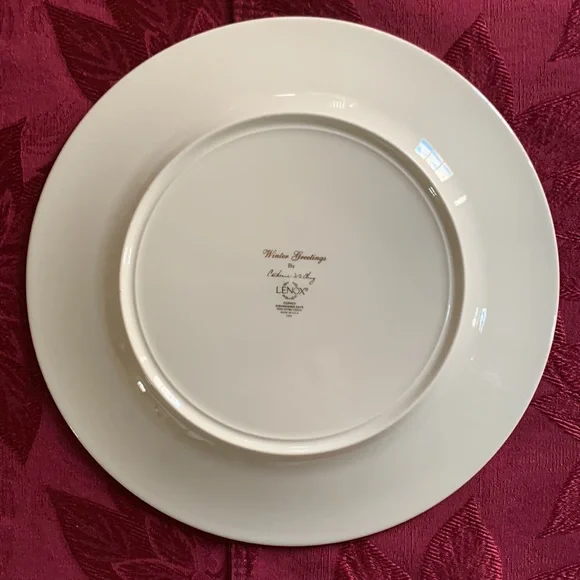 Lenox Winter Greetings Dinner Plates - Picture 3 of 5